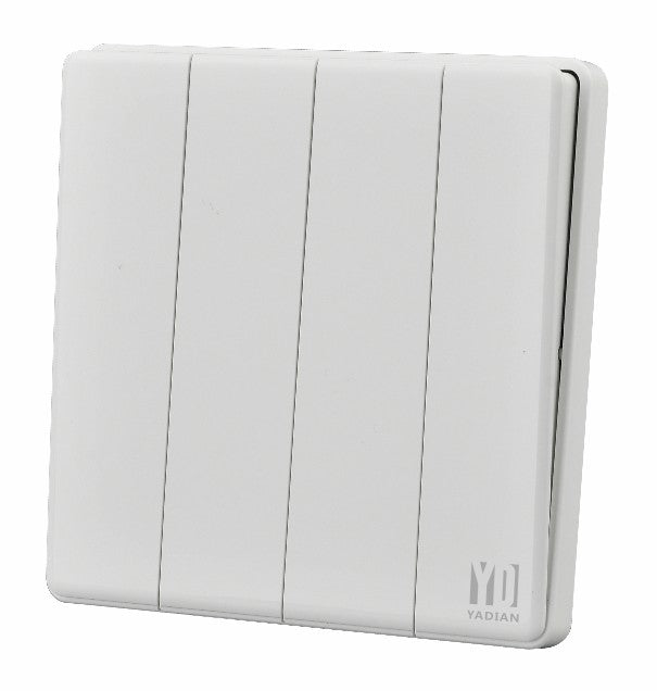 Piano Series - Light Switch - 4 gang