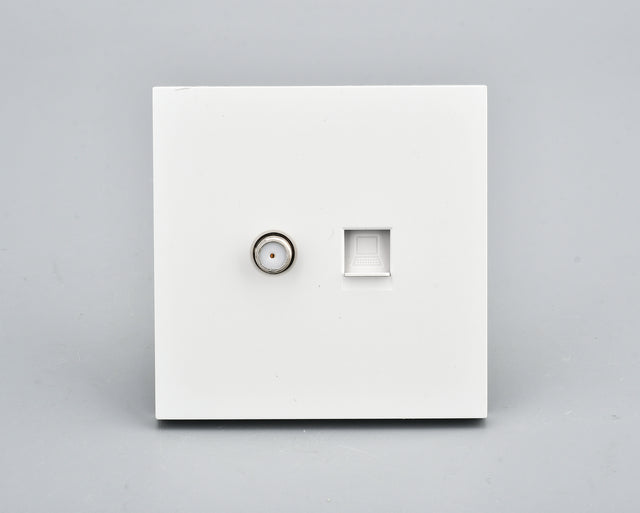 Basic Series - Satellite Plus Computer Socket